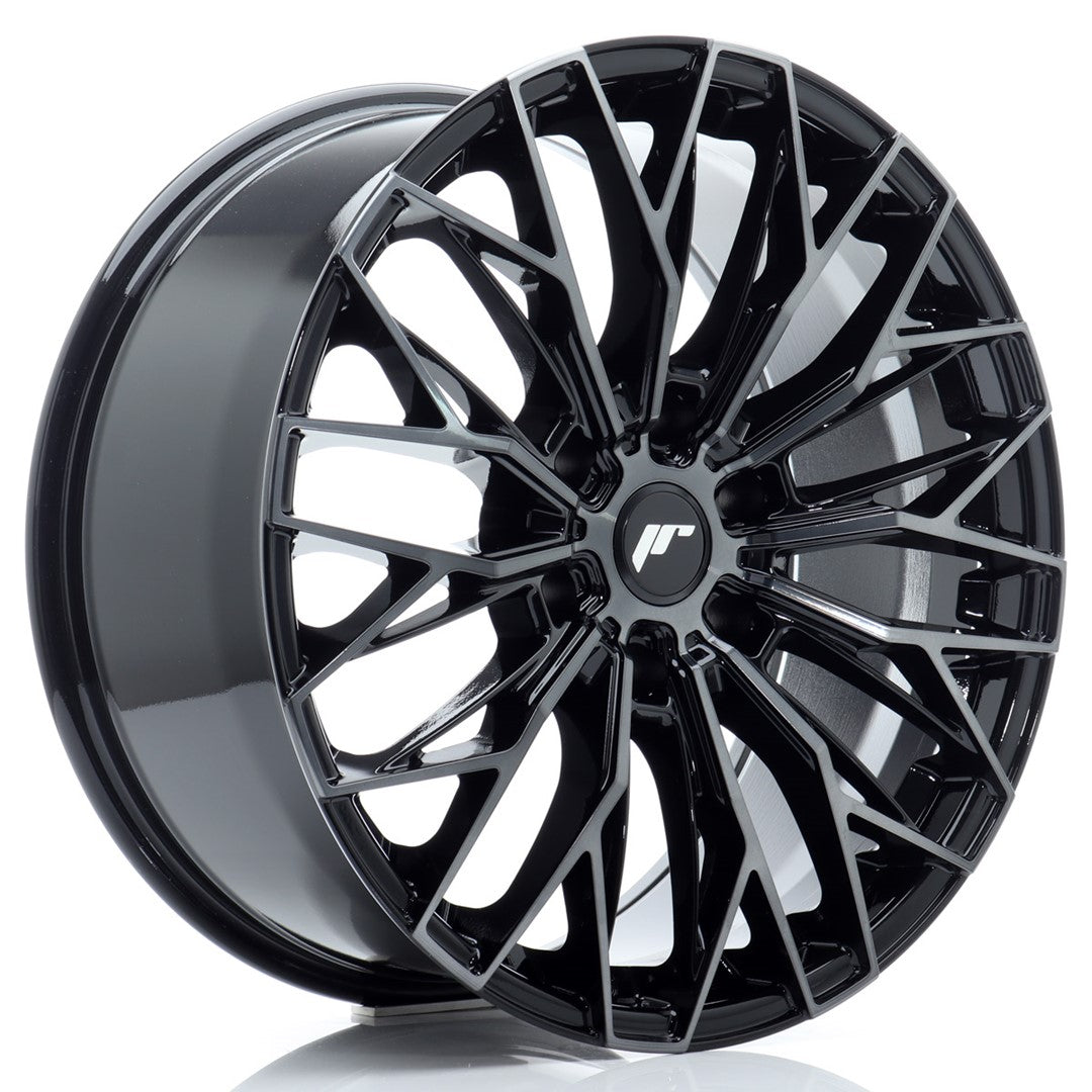 JR Wheels JRX12 – Black Machined w/ Tinted Face