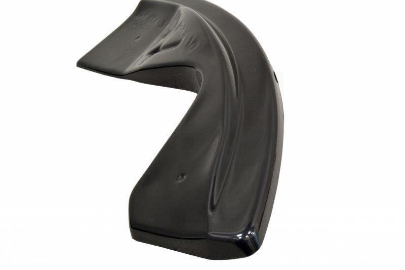 Heck Ansatz Flaps Diffusor passend für INFINITI QX70 schwarz Hochglanz – Ansicht 7