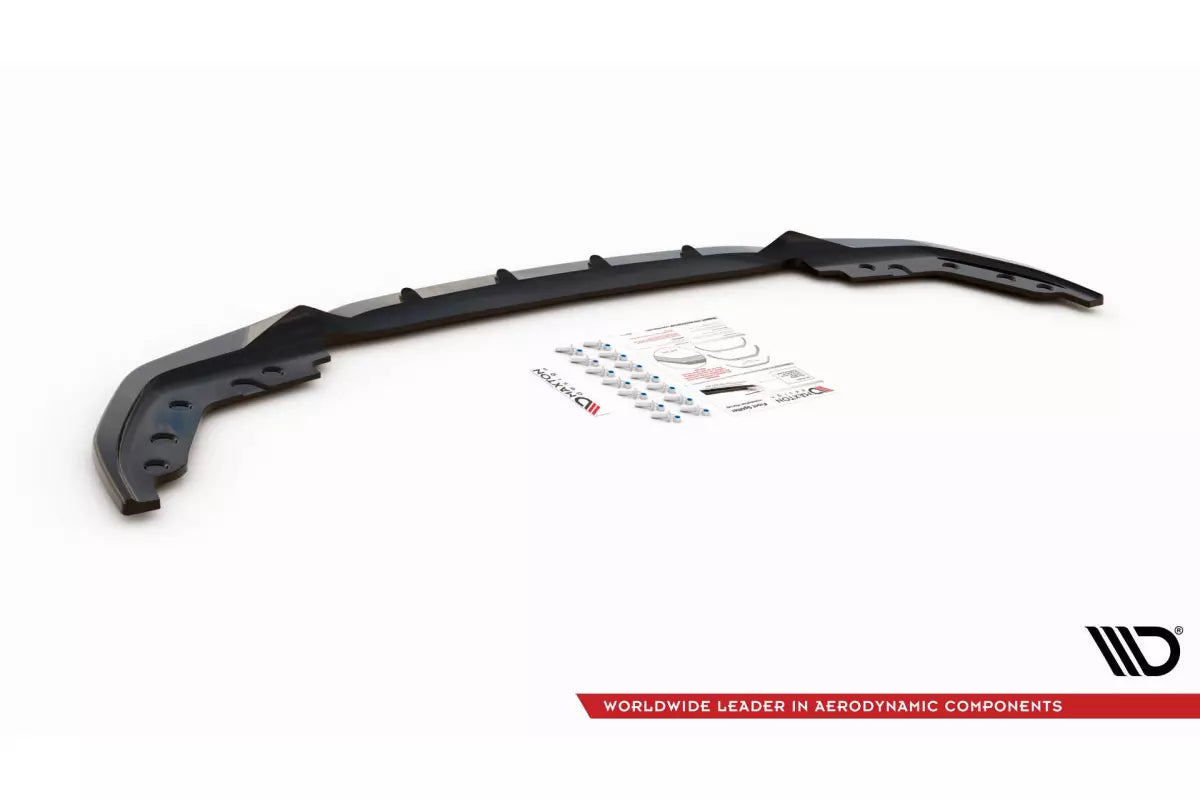 Maxton Design Frontlippe V.4 für BMW 3er G20 / G21 M-Paket (2019–2022) – Hochglanz schwarz – Ansicht 4