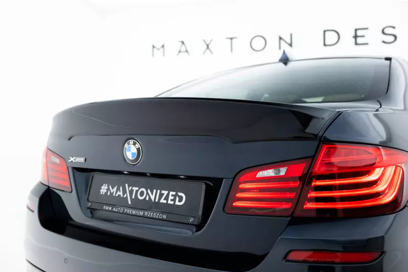Maxton Design Spoiler für BMW 5er F10 Hochglanz Hochglanz schwarz schwarz – Ansicht 4