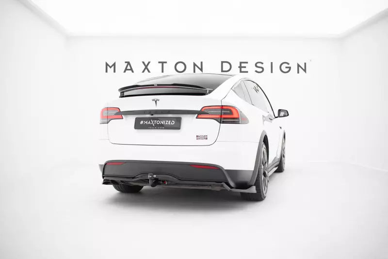 Maxton Design Heckspoiler Lippe V.1 für Tesla Model X Hochglanz schwarz – Ansicht 4