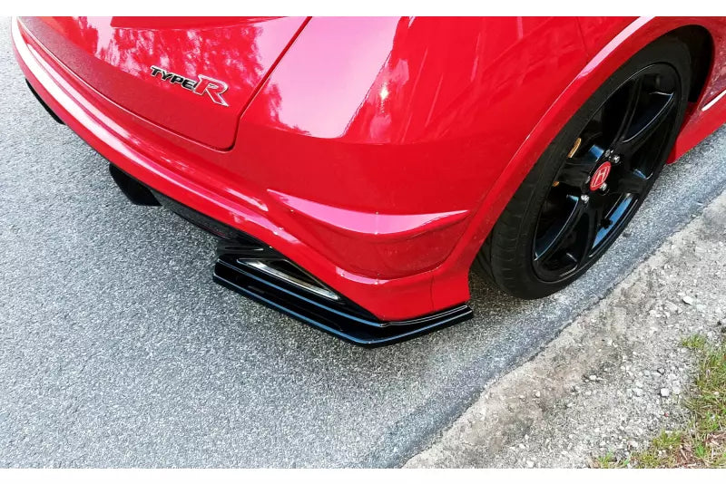 Maxton Design Diffusor Flaps für Honda Civic VIII Mk8 Type-R GP Hochglanz schwarz – Ansicht 4