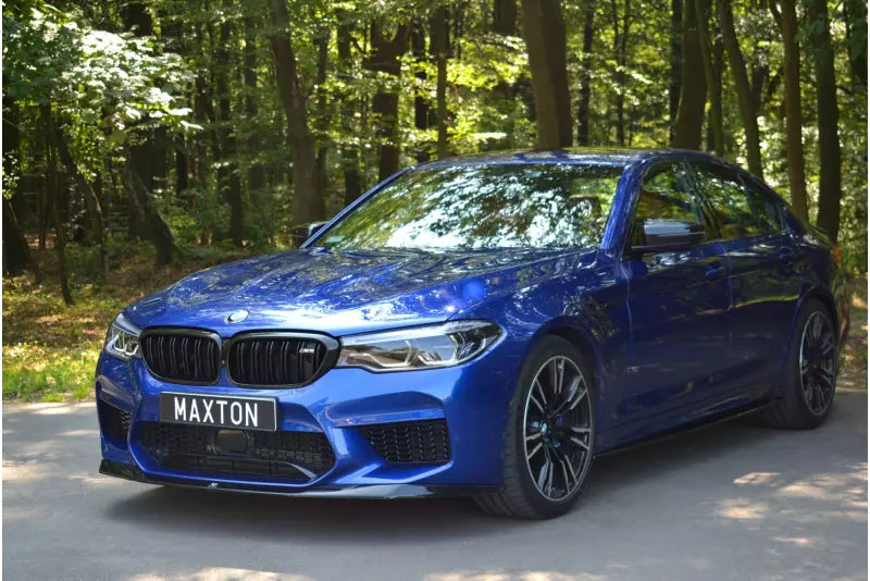 Maxton Design Frontlippe V.1 für BMW M5 F90 Hochglanz schwarz – Ansicht 4