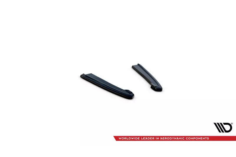 Maxton Design Diffusor Flaps für Audi RS4 B9 Avant Hochglanz schwarz – Ansicht 4