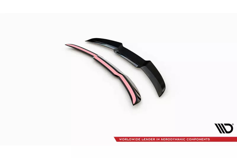 Maxton Design Heckspoiler Lippe für Audi RS4 B9 Avant Hochglanz schwarz – Ansicht 4