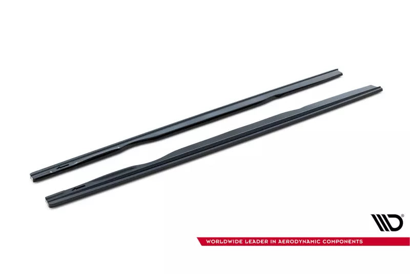 Maxton Design Seitenschweller (Paar) für BMW 6er F13 M Paket Hochglanz schwarz – Ansicht 4