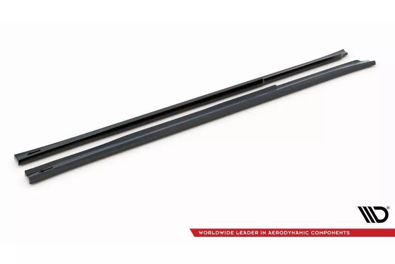 Maxton Design Seitenschweller (Paar) für BMW X3 G01 M Paket Hochglanz schwarz – Ansicht 4