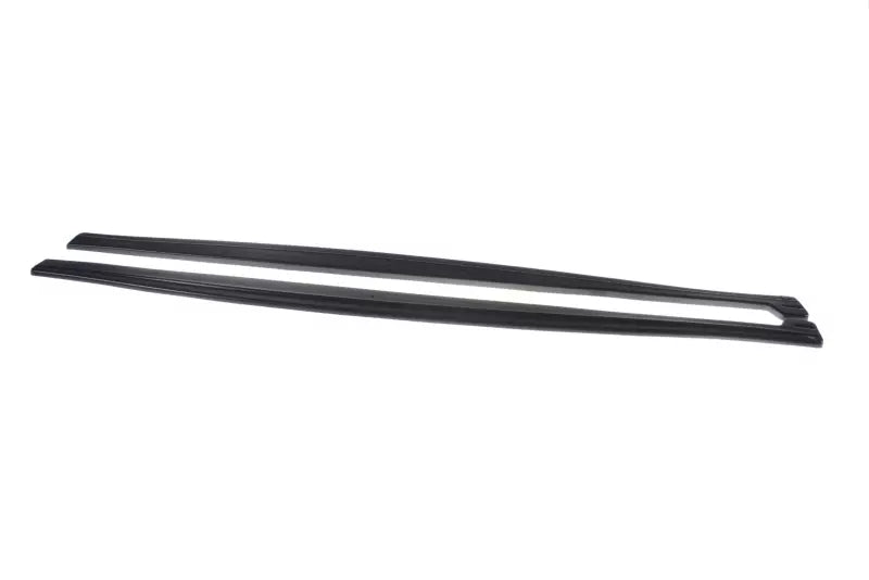Maxton Design Seitenschweller (Paar) für Jaguar XF-R Hochglanz schwarz – Ansicht 4