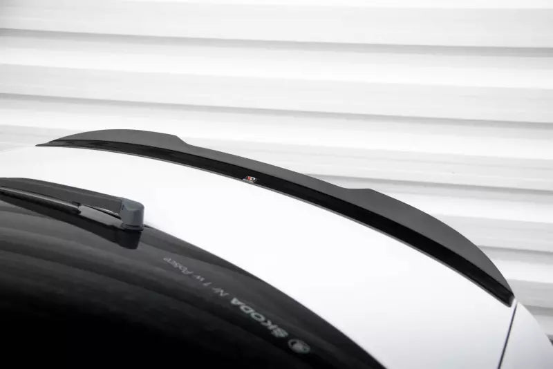 Maxton Design Heckspoiler Lippe für Skoda Superb 3 III 3V Facelift Hochglanz schwarz – Ansicht 4