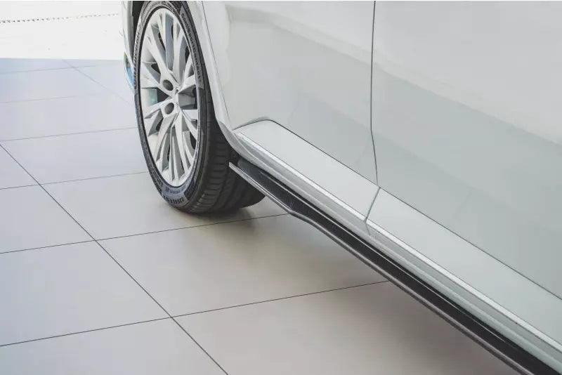 Maxton Design Seitenschweller (Paar) für Diffusor Skoda Superb 3 III 3V Facelift Hochglanz schwarz – Ansicht 4
