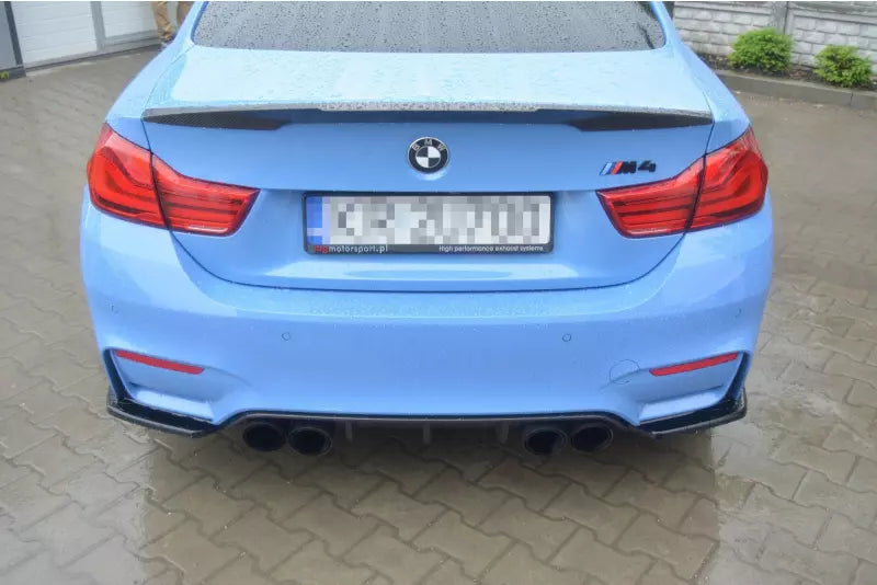 Maxton Design Diffusor Flaps für BMW M4 F82 / F83 Hochglanz schwarz – Ansicht 4