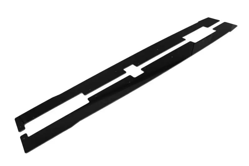 Maxton Design Street Pro Seitenschweller (Paar) V.2 für Ford Fiesta ST / ST-Line Mk8 Hochglanz schwarz – Ansicht 4