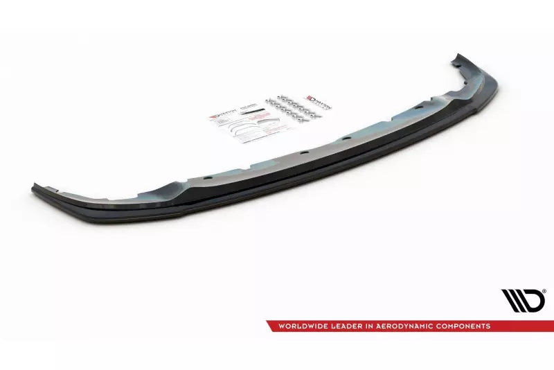 Maxton Design Frontlippe V.1 für BMW 1er F40 M Paket / M135i Hochglanz schwarz – Ansicht 4