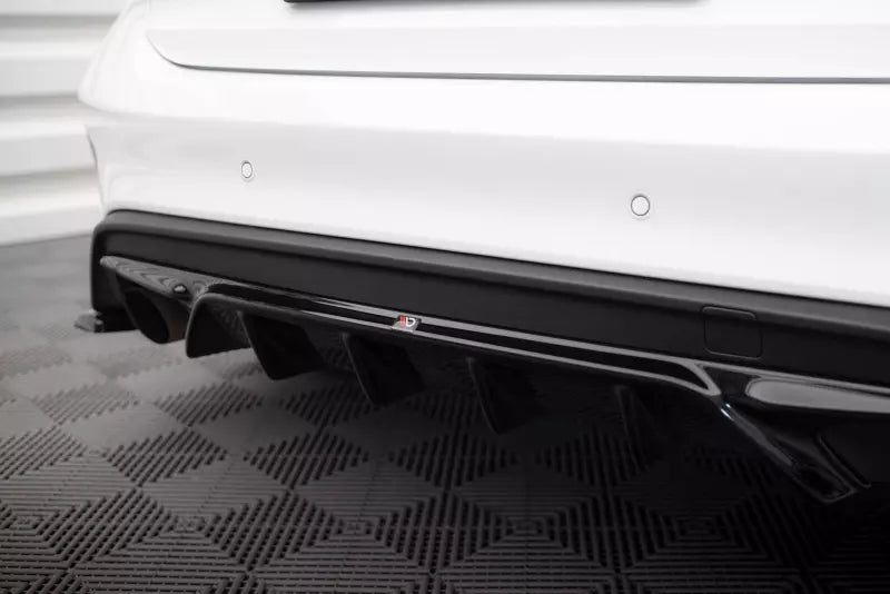 Maxton Design Heckdiffusor V.2 für Ford Focus ST Mk4 Hochglanz schwarz – Ansicht 4