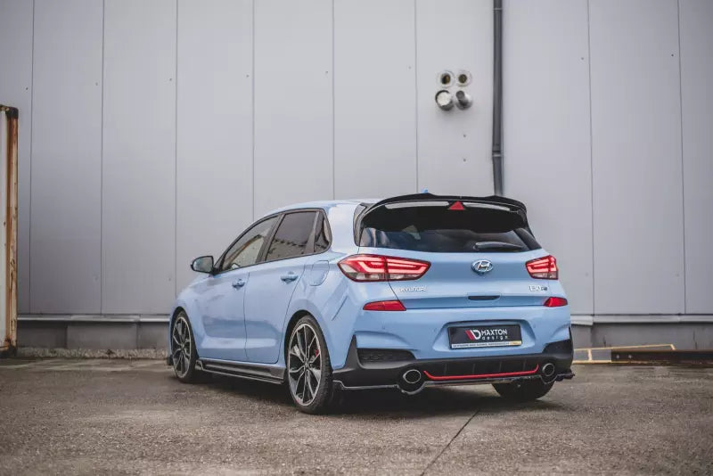 Maxton Design Heckdiffusor für Hyundai I30 N Mk3 Hatchback Hochglanz schwarz – Ansicht 4