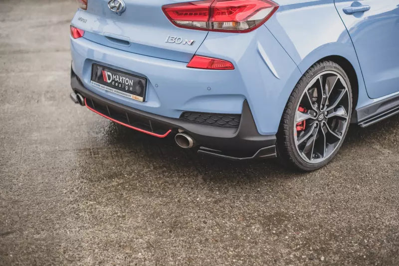 Maxton Design Diffusor Flaps V.3 für Hyundai I30 N Mk3 Hatchback Hochglanz schwarz – Ansicht 4