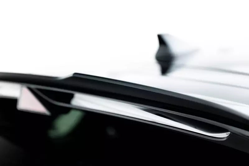 Maxton Design Heckspoiler Lippe V.2 für Hyundai I30 N Mk3 Hatchback (2017-2024) Hochglanz schwarz – Ansicht 4