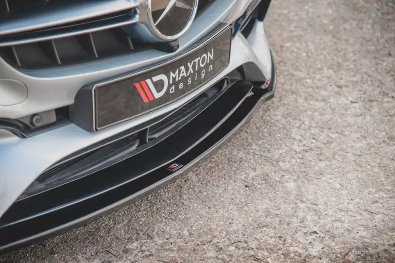 Maxton Design Frontlippe V.2 für Mercedes E63 AMG S213/W213 Hochglanz schwarz – Ansicht 4