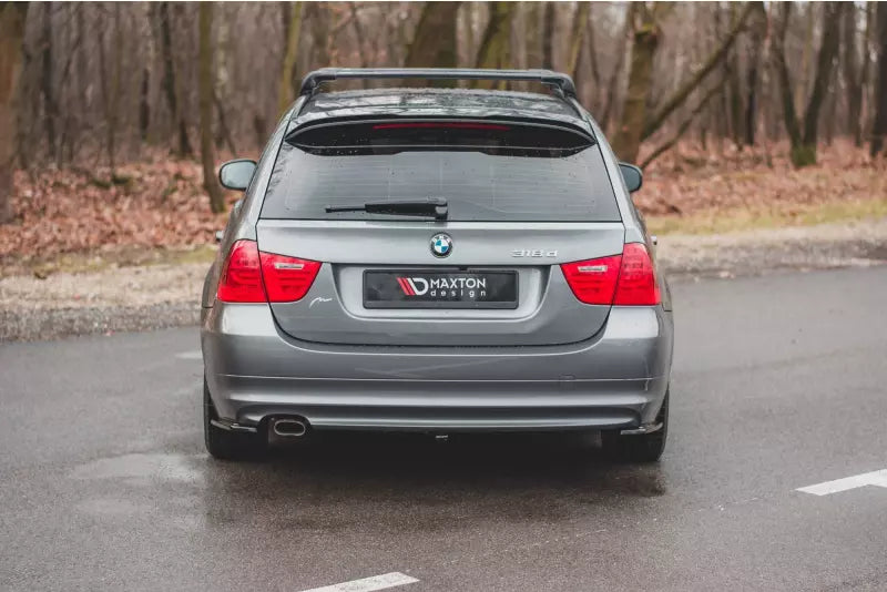 Maxton Design Diffusor Flaps für BMW 3er E91 Facelift Hochglanz schwarz – Ansicht 4