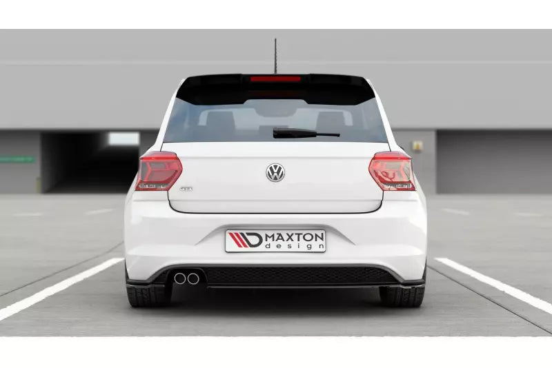 Maxton Design Heckdiffusor V.2 für VW Polo 6 GTI Hochglanz schwarz – Ansicht 4
