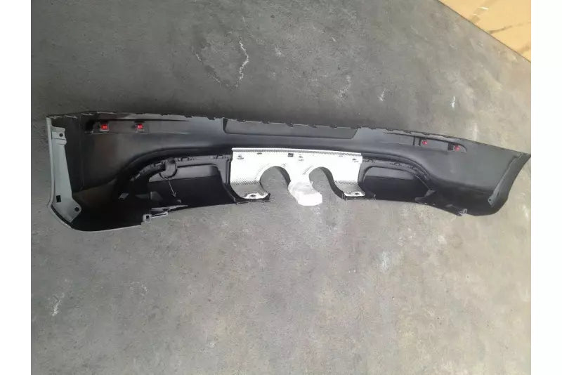 Heckschürze Heckansatz R32 Look Heckdiffusor 3teilig für VW Golf 5 ABS grau unlackiert – Ansicht 4