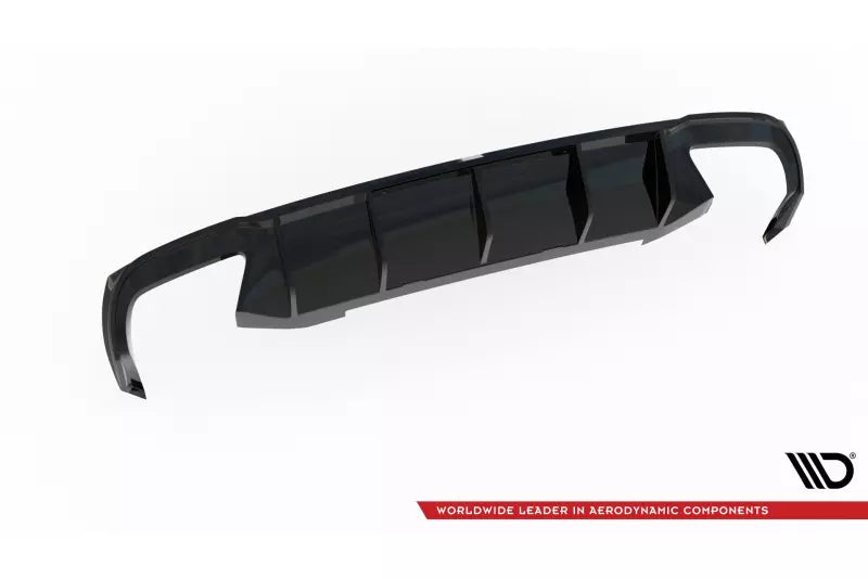 Maxton Design Heckdiffusor V.2 für Skoda Octavia RS 3 III 5E Hochglanz schwarz – Ansicht 4