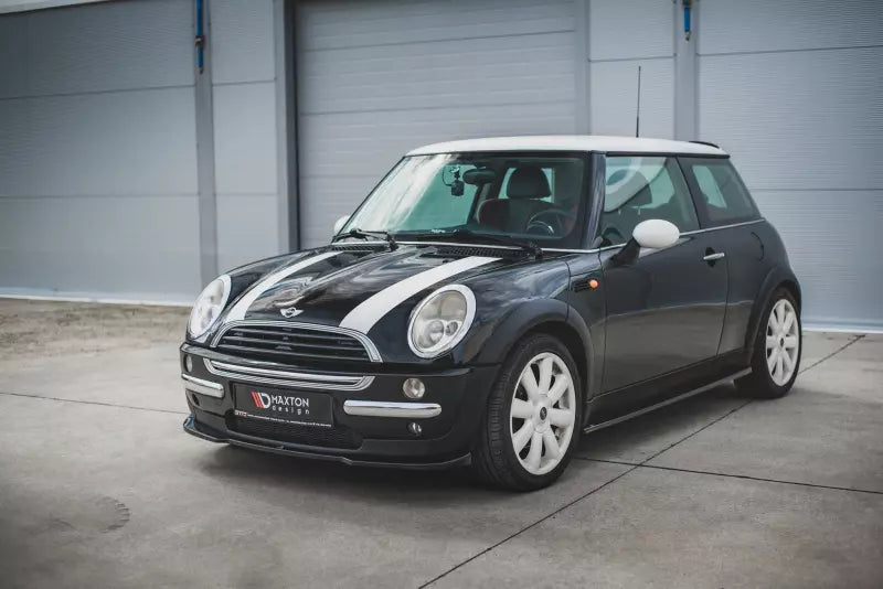 Maxton Design Seitenschweller (Paar) für Mini Cooper / One R50 Hochglanz schwarz – Ansicht 4