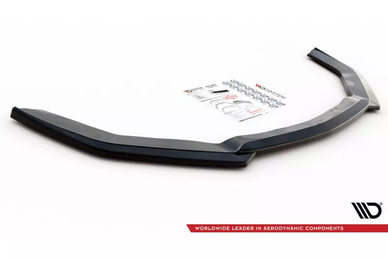 Maxton Design Frontlippe für Ford Mustang Mk6 Facelift Hochglanz schwarz – Ansicht 4