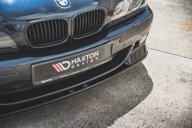 Maxton Design Frontlippe und Flaps für BMW M5 E39 Hochglanz schwarz – Ansicht 4