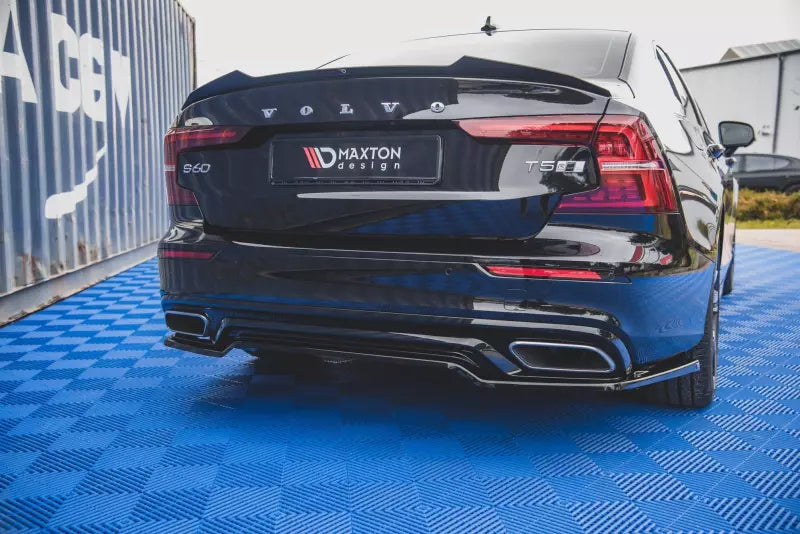 Maxton Design Heckdiffusor für VolvoS60/V60 Mk3 R-Design Hochglanz schwarz – Ansicht 4