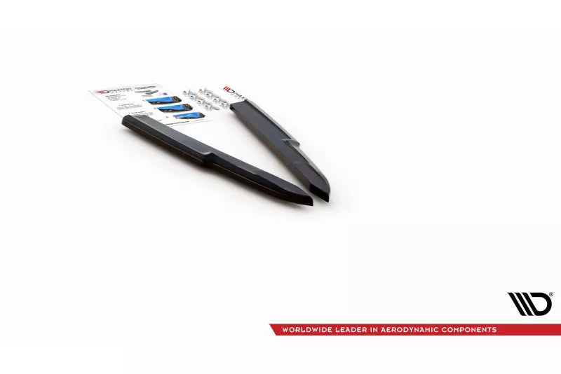Maxton Design Diffusor Flaps für Audi S6 / A6 S-Line C8 Hochglanz schwarz – Ansicht 4
