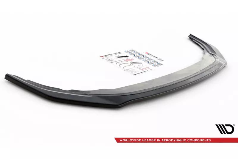 Maxton Design Frontlippe V.3 für VW Golf 8 R Hochglanz schwarz – Ansicht 4