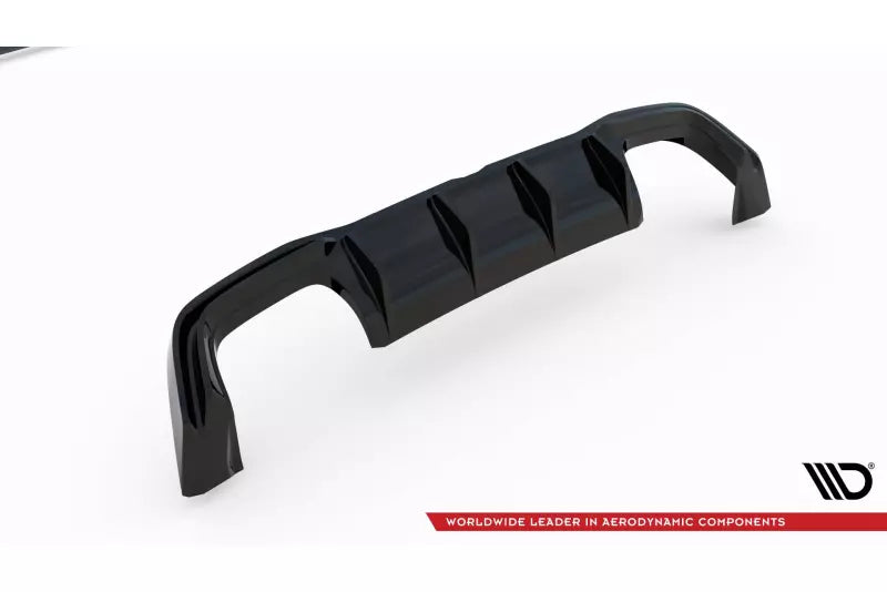 Maxton Design Heckdiffusor V.2 für VW Golf 8 R Hochglanz schwarz – Ansicht 4
