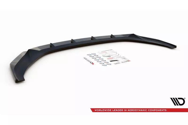 Maxton Design Frontlippe V.1 für Audi A7 C8 Hochglanz schwarz – Ansicht 4