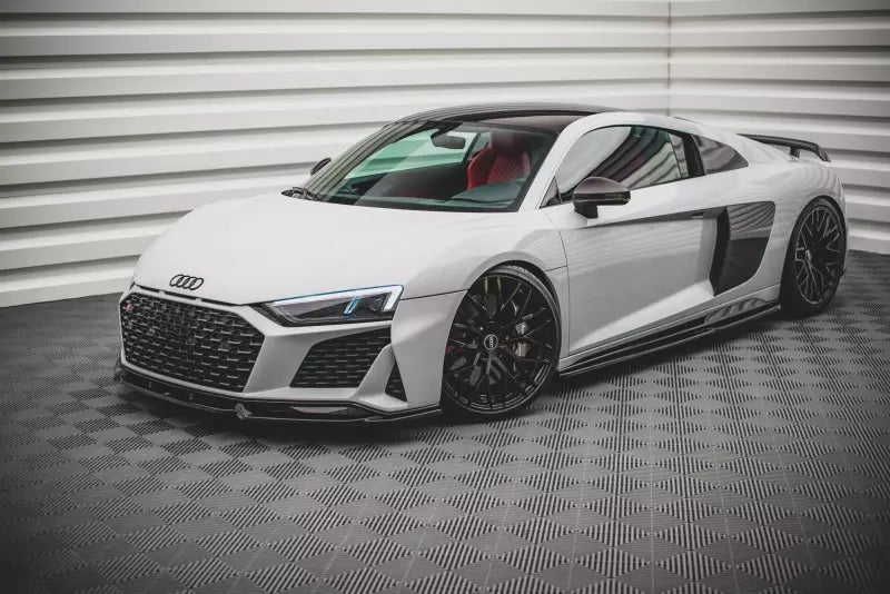Maxton Design Seitenschweller (Paar) für Audi R8 4S Facelift 2018- Hochglanz schwarz – Ansicht 4