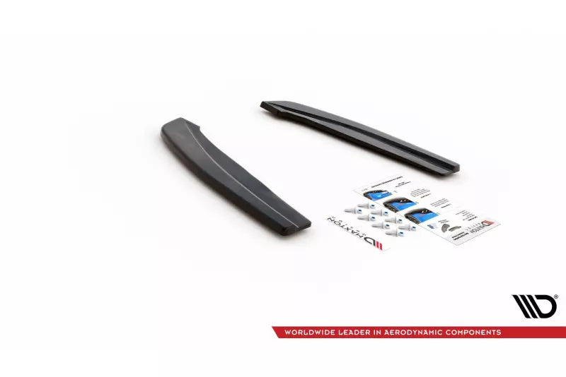 Maxton Design Diffusor Flaps V.1 für Ford Focus ST-Line Mk4 Kombi Hochglanz schwarz – Ansicht 4