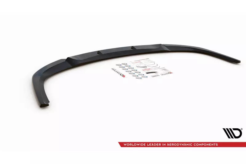 Maxton Design Frontlippe für Mitsubishi Lancer Sportback Mk8 Hochglanz schwarz – Ansicht 4