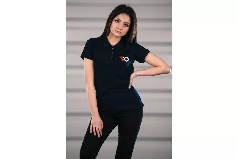Womens Navy Blue Polo shirt XS – Ansicht 4