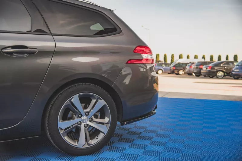 Maxton Design Diffusor Flaps V.2 für Peugeot 308 II SW Facelift Hochglanz schwarz – Ansicht 4