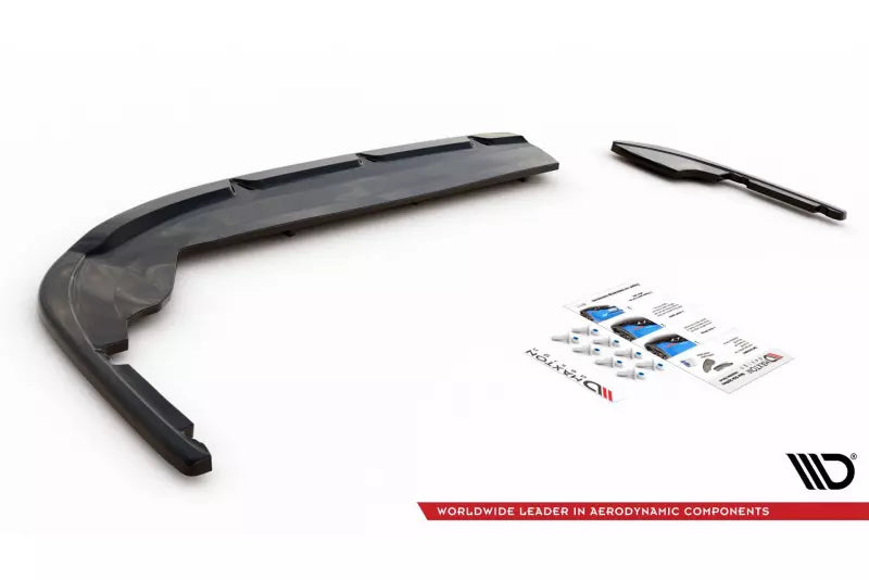 Maxton Design Heckdiffusor DTM Look für Peugeot 508 GT-Line Mk2 schwarz Hochglanz – Ansicht 4