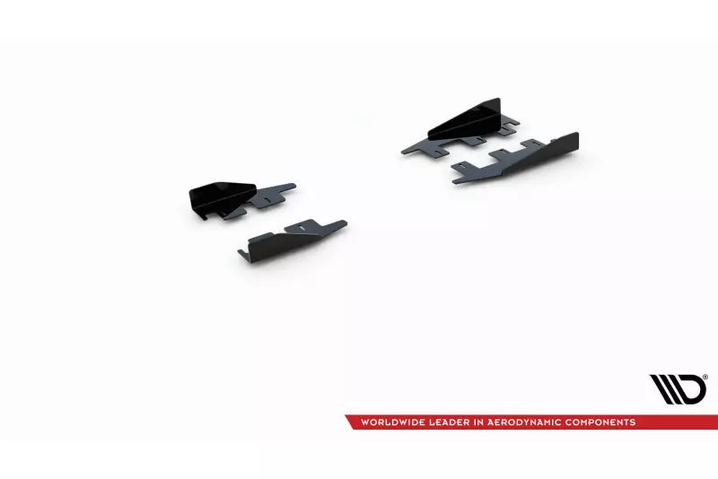 Maxton Design Street Pro Schweller Flaps für VW Golf 6 GTI / GTD Hochglanz schwarz – Ansicht 4