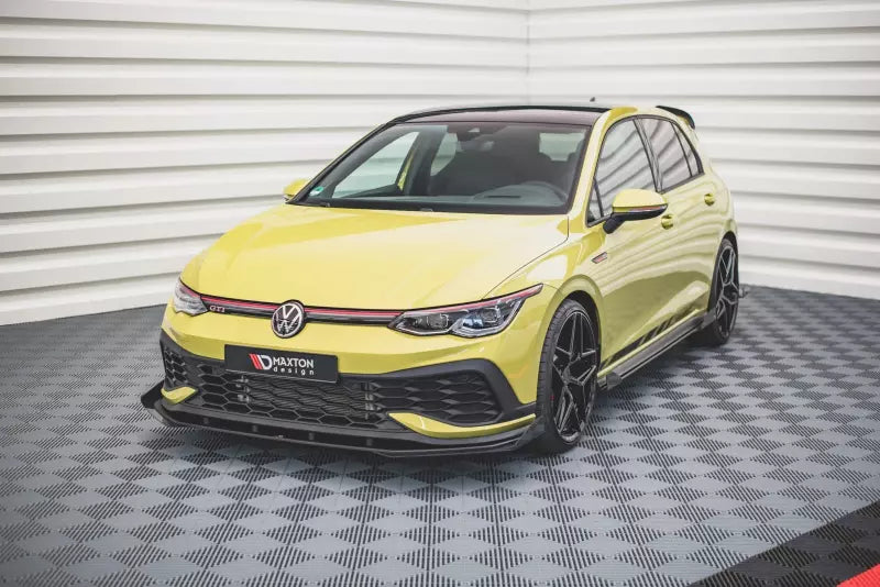Maxton Design Street Pro Diffusor Flaps für VW Golf 8 GTI Clubsport Hochglanz schwarz – Ansicht 4