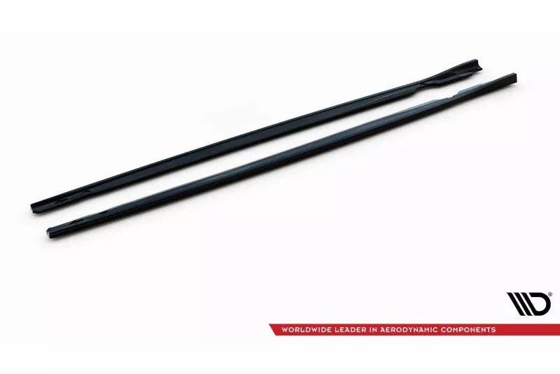 Maxton Design Seitenschweller (Paar) V.2 für VW Golf 8 R Hochglanz schwarz – Ansicht 4