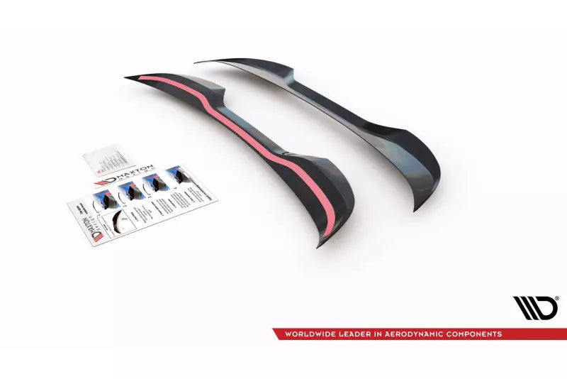 Maxton Design Heckspoiler Lippe für VW Up GTI Hochglanz schwarz – Ansicht 4