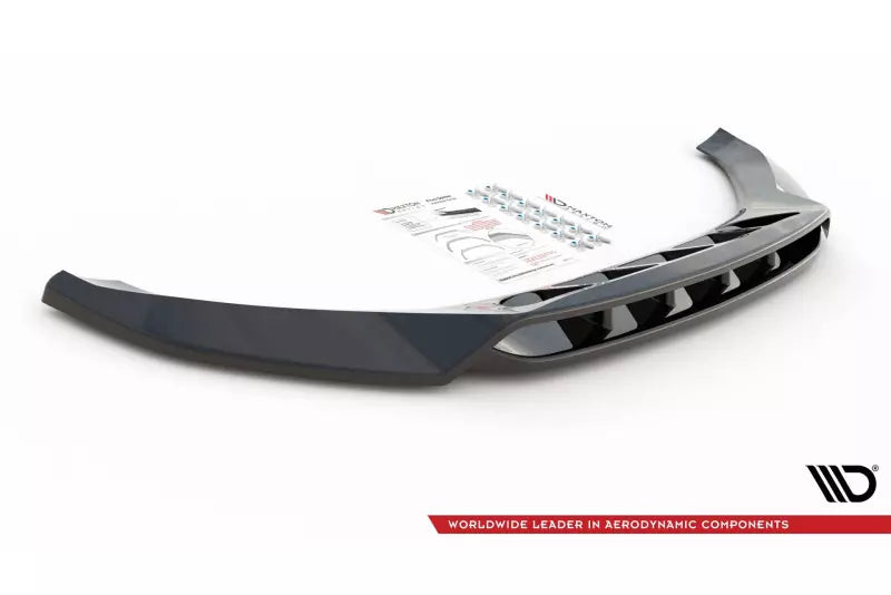 Maxton Design Frontlippe für Audi SQ5 8R Hochglanz schwarz – Ansicht 4