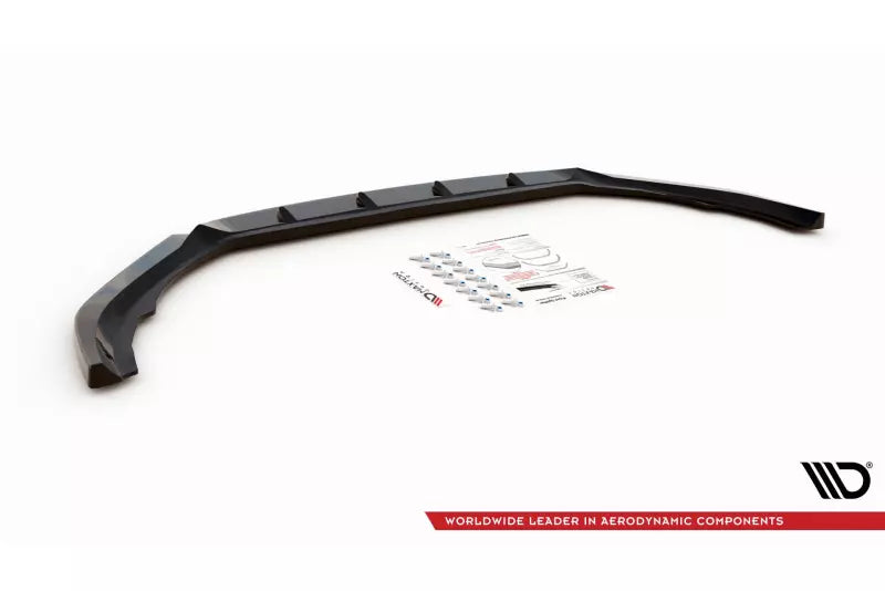 Maxton Design Frontlippe V.1 für Volvo V90 II Hochglanz schwarz – Ansicht 4