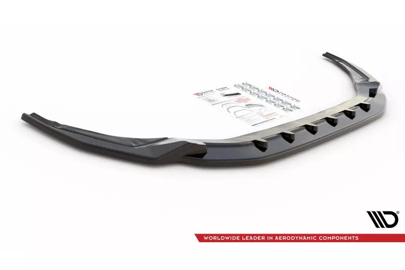 Maxton Design Frontlippe V.2 für Audi S3 / A3 S-Line 8Y Hochglanz schwarz – Ansicht 4