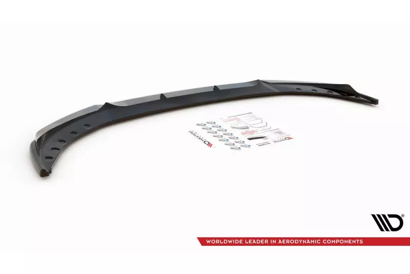 Maxton Design Frontlippe V.2 für BMW 3er G20 / G21 Hochglanz schwarz – Ansicht 4