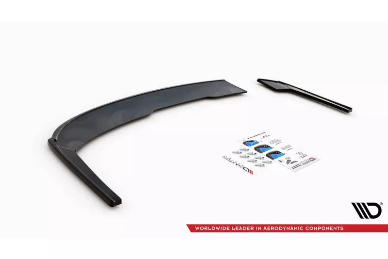 Maxton Design Heckdiffusor V.2 für Audi A4 B9 S-Line Hochglanz schwarz – Ansicht 4