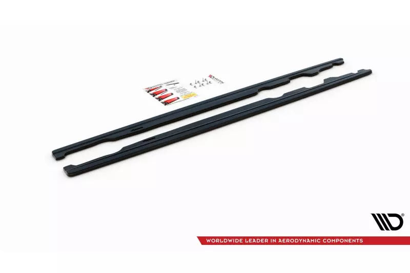 Maxton Design Seitenschweller (Paar) für Mini Cooper S John Cooper Works F56 Hochglanz schwarz – Ansicht 4